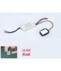 Corbett KBT-12v36A 12v 36w LED driver met touch sensor - schakelaar