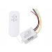 Draadloze schakelaar / afstandsbediening voor 2x 230 volt, (max 400 watt)