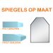 Spiegel op maat 4 mm met schuine kant (Poly geslepen) -