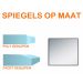 Spiegel op maat 6 mm vierkant (Poly geslepen) -