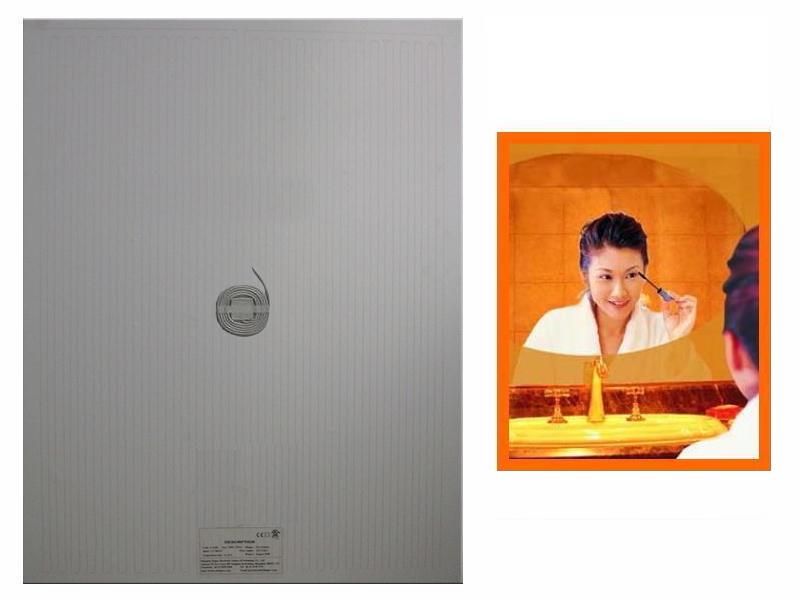 Badkamer spiegelverwarming Rechthoek 500 × 900 mm, 50 x 90 cm 230 volt -