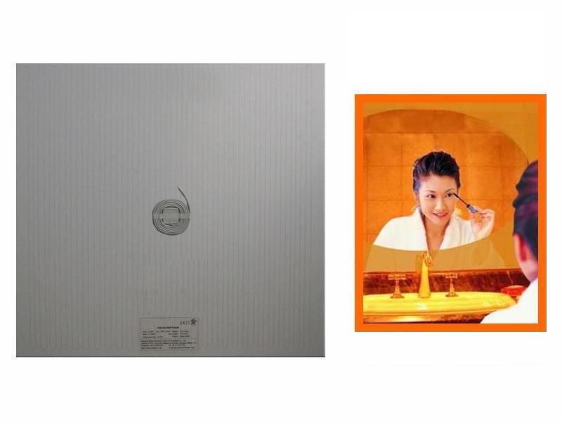 Badkamer spiegelverwarming Vierkant 900 × 900 mm, 90 x 90 cm 230 volt -
