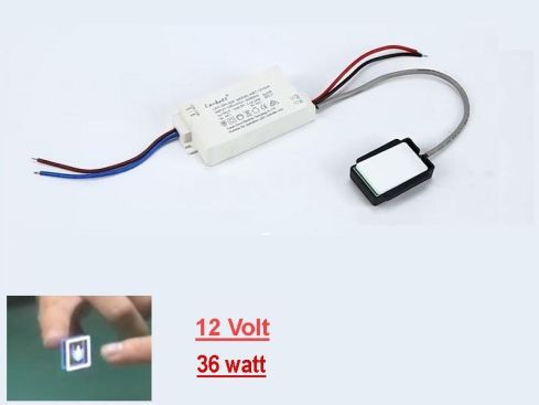 Corbett KBT-12v36A 12v 36w LED driver met touch sensor - schakelaar